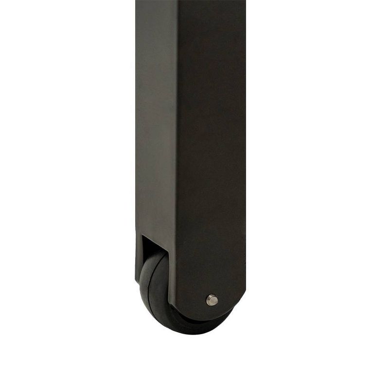 3pc Outdoor Aluminum Adjustable Chaise Lounge Chairs & Table Seating Set - Brown - Crestlive Products