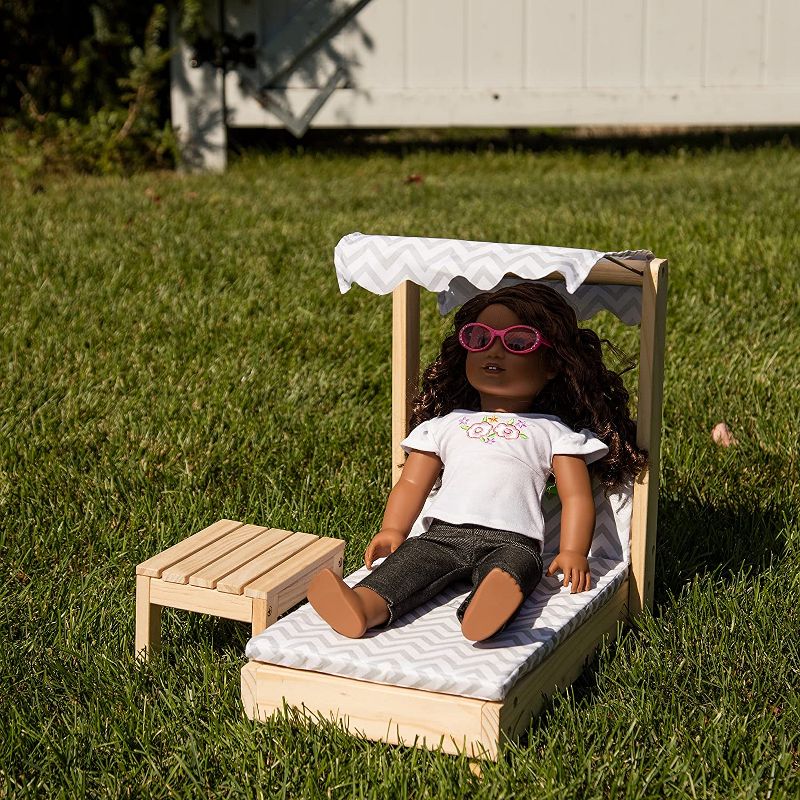 Dress Along Dolly Deluxe Lounge Chair Furniture for American Girl Doll