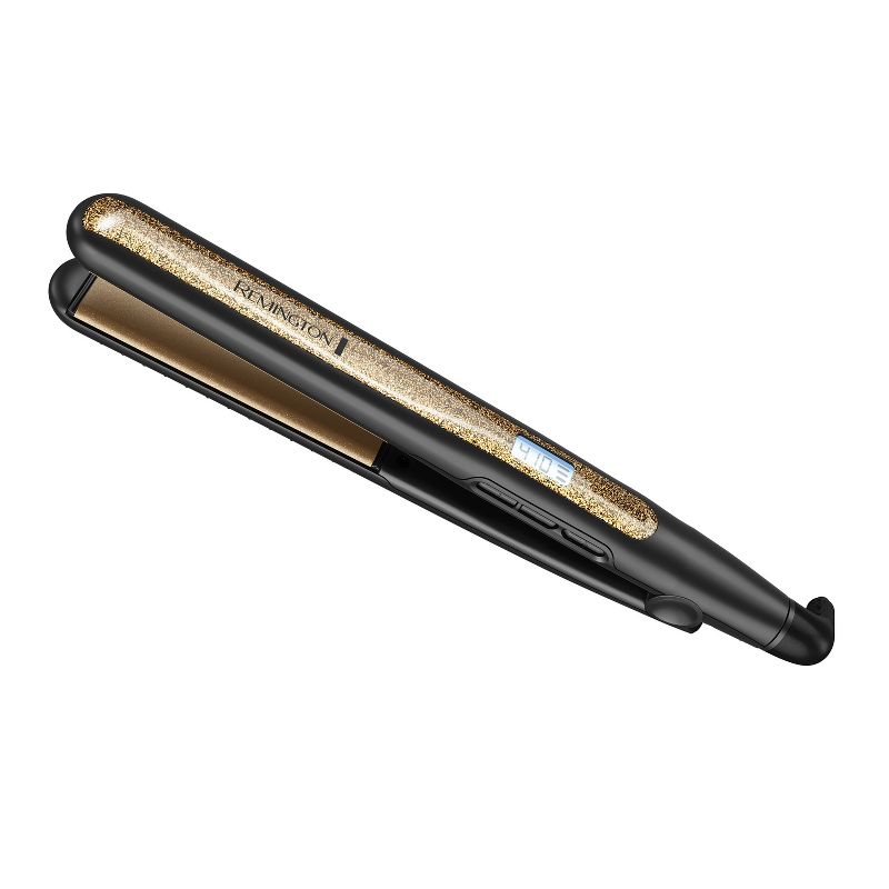 Remington 1" Flat Iron with Ultimate Ceramic Plates - Gold Glitter - S6501