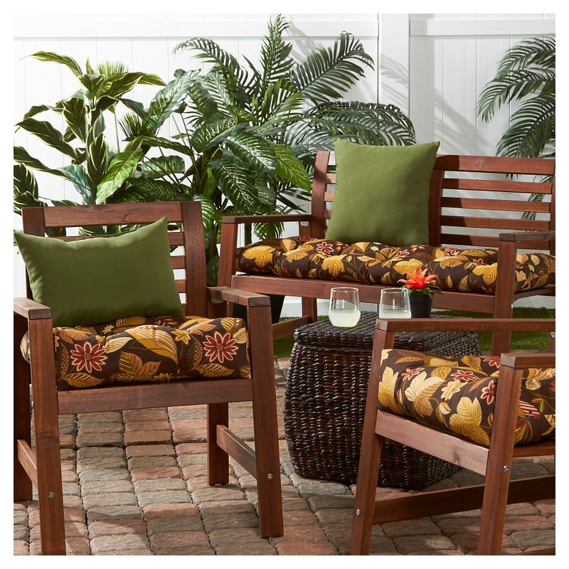 Timberland Floral Outdoor Bench Cushion - Kensington Garden