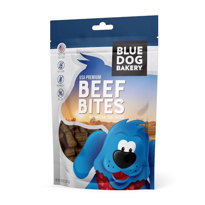Blue Dog Bakery Beef Bites Chewy Dog Treats - 7.8oz
