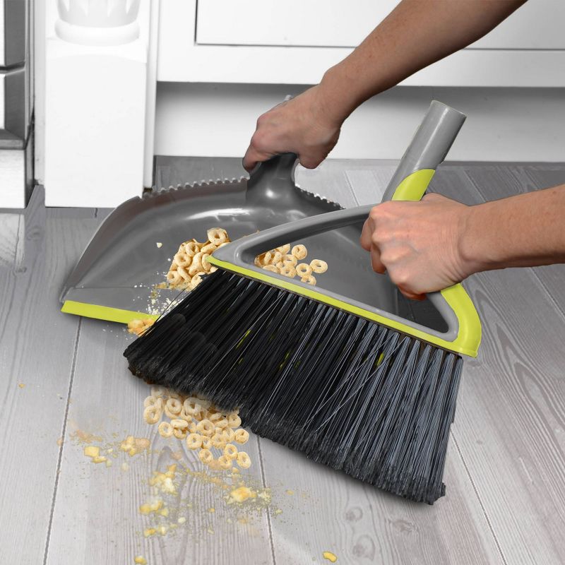 Wayclean Deluxe Broom with Dustpan
