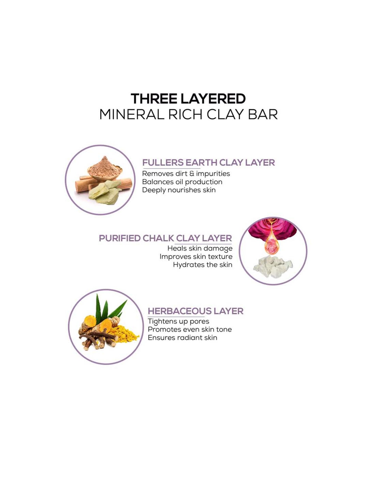 AyouthVeda Handmade Indian Clay Soap - 100 gm