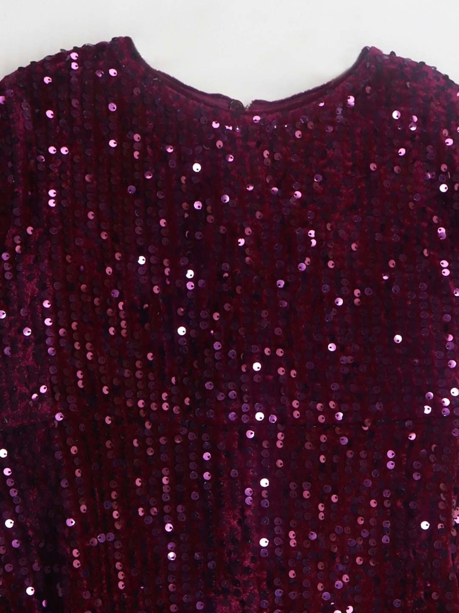 Cherry Crumble By Nitt Hyman Kids Purple Embellished Dress