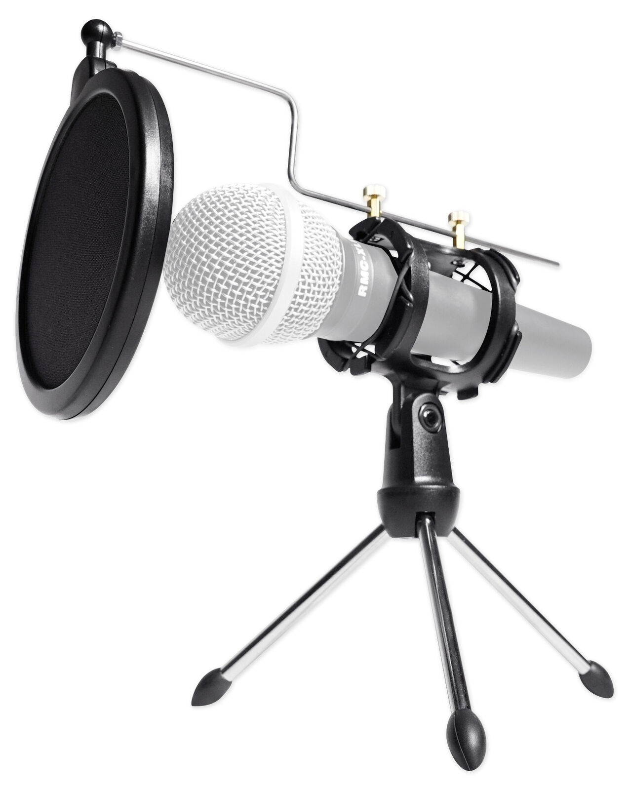 PC Podcasting Podcast Streaming Bundle w/ Microphone+Stand+Headphones