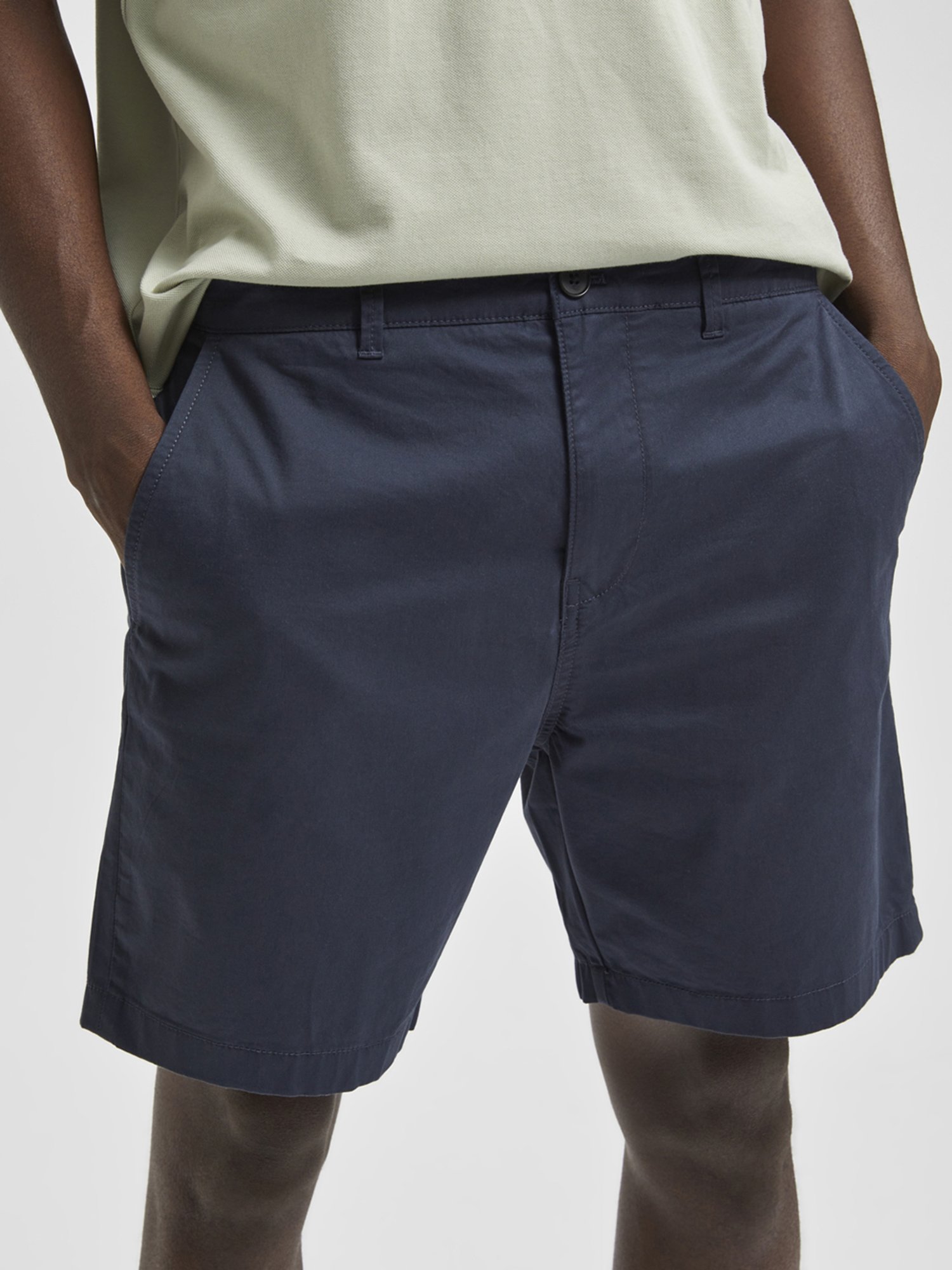 SELECTED HOMME Dark Blue Regular Fit Shorts