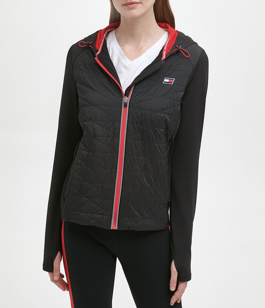 Tommy Hilfiger Sport Lightweight Quilted Hooded Jacket