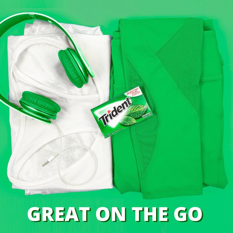 Trident Spearmint Gum 8ct / 14pkgs