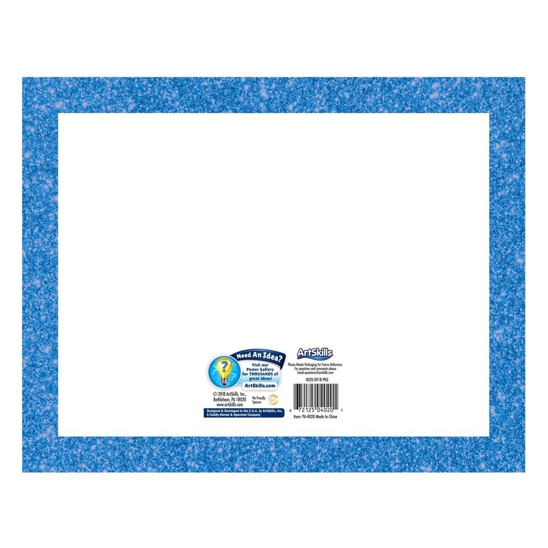 ArtSkills 5pk Glitter Frame Presentation Boards