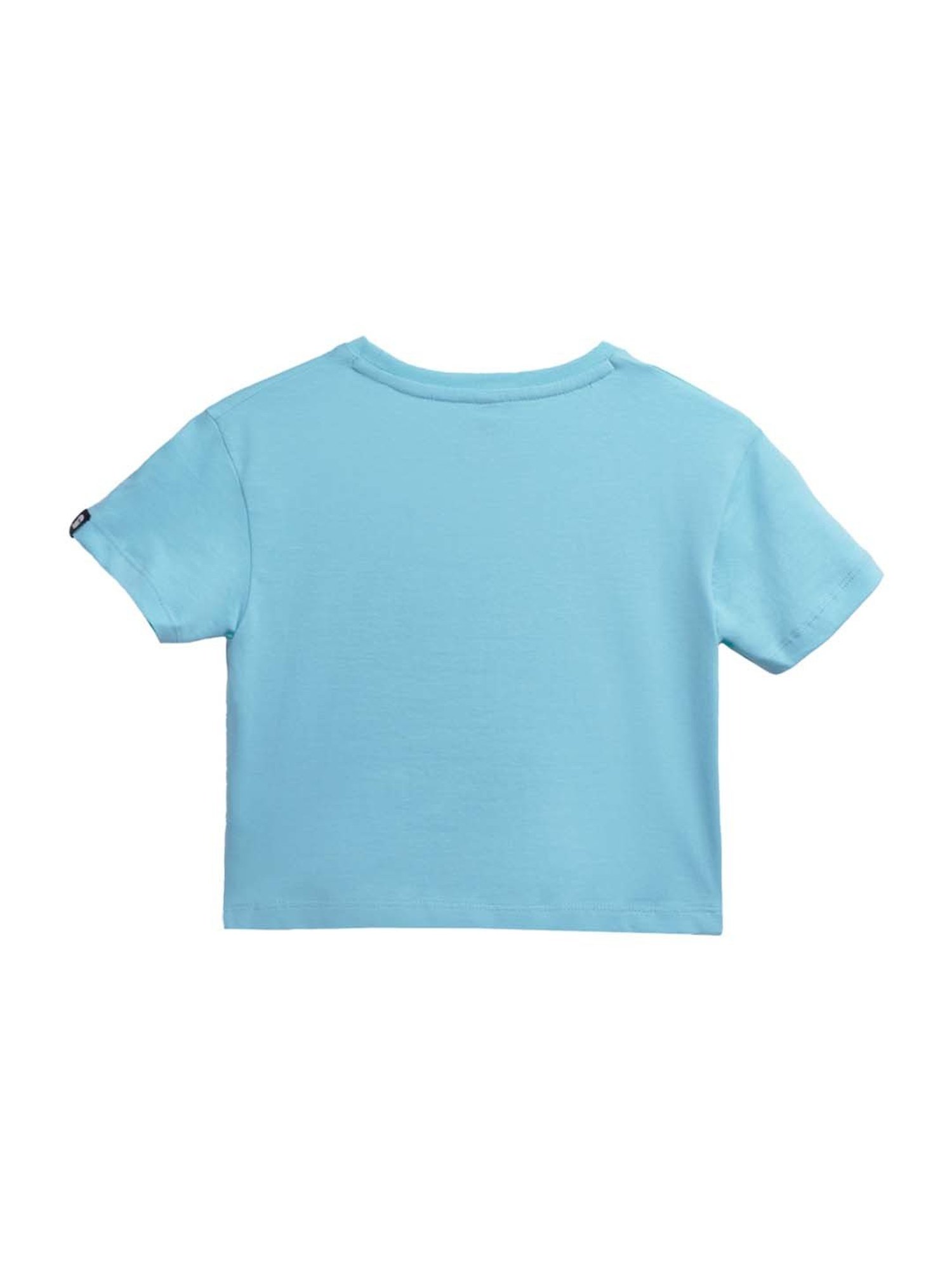 The Souled Store Kids Blue Cotton Printed Peanuts Top