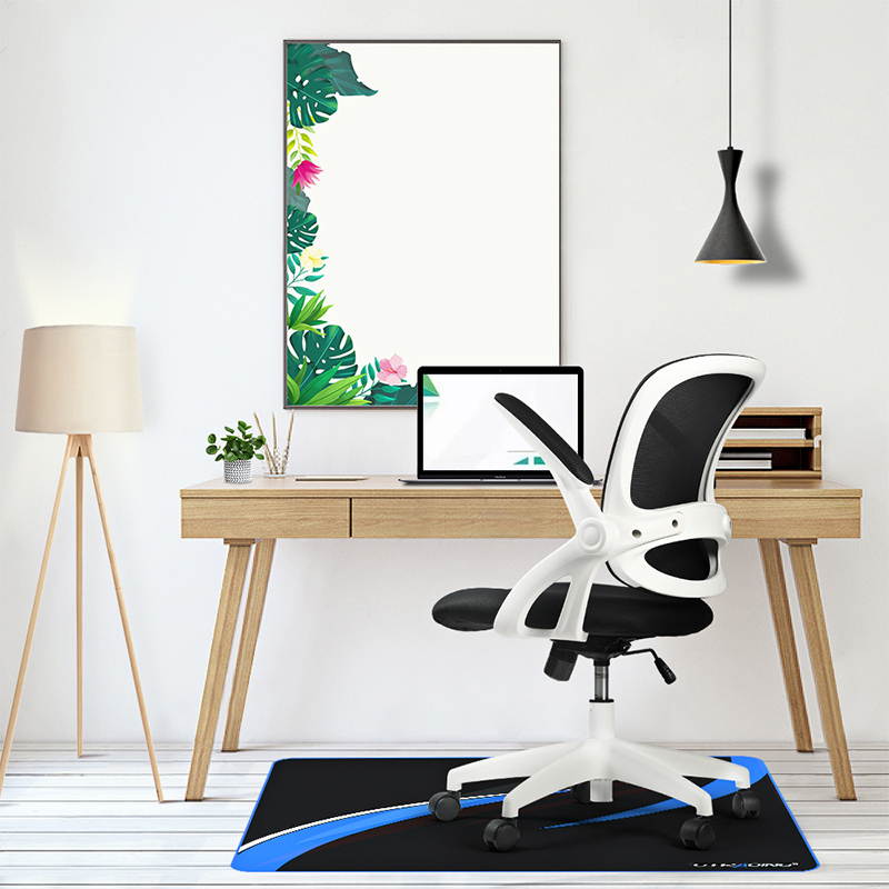 GTRACING Gaming Chair Mat for Hardwood Floor 43 x 35inch Office Computer Gaming Desk Chair Mat for Hard Floor GT603