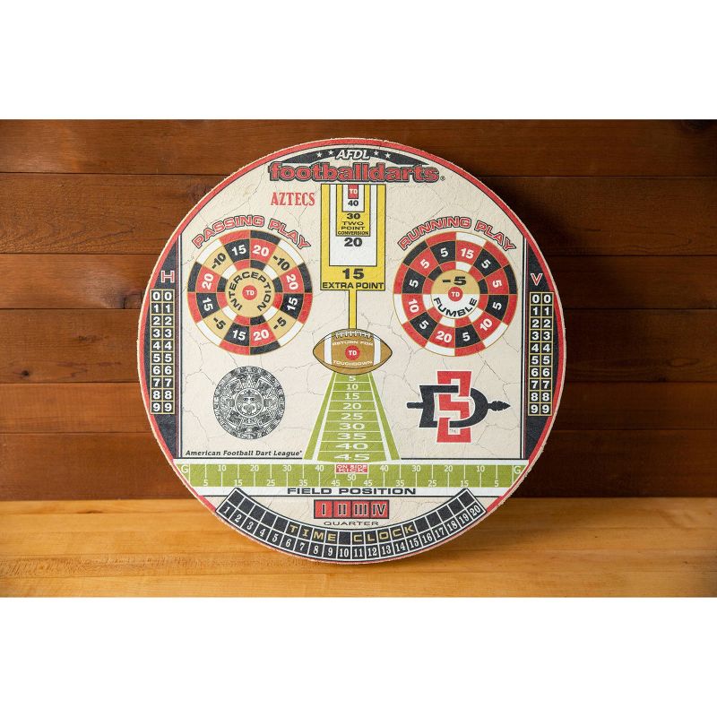 NCAA San Diego State Aztecs Official Football Dartboard