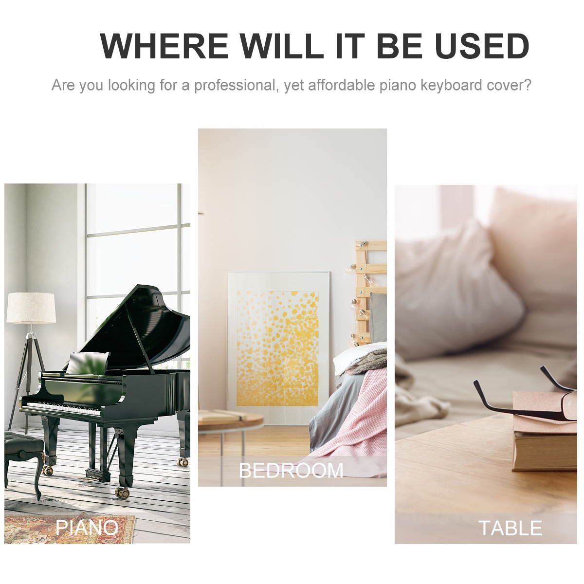 One Pair 5A Drumsticks Nylon Drum Sticks Black