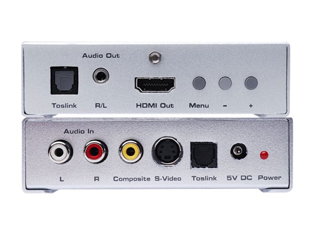 Gefen GTV-COMPSVID-2-HDMIS Composite to HDMI Scaler