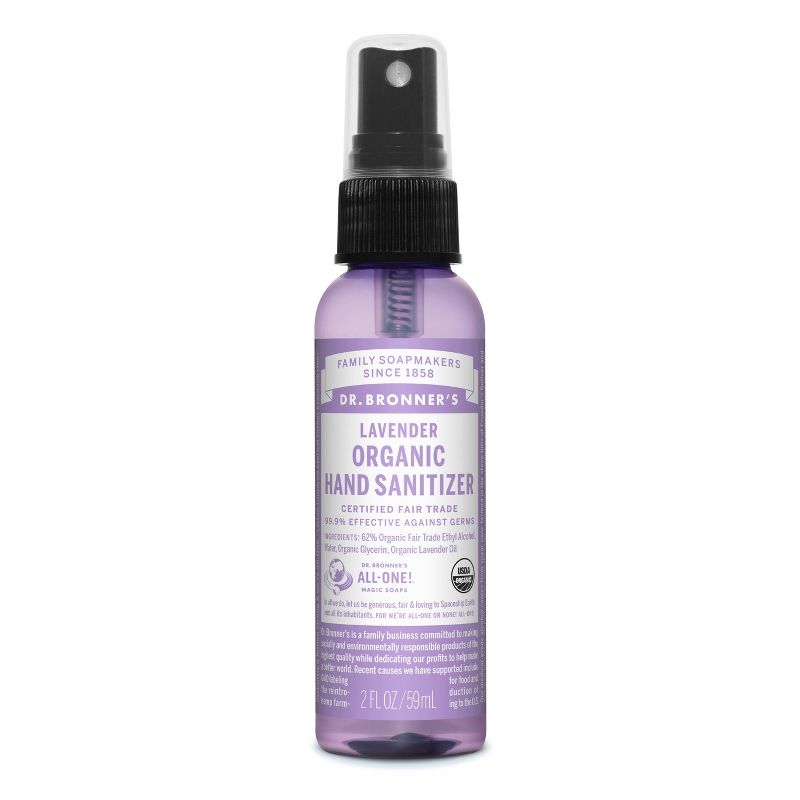 Dr. Bronner's Lavender Hand Sanitizer - 2 fl oz