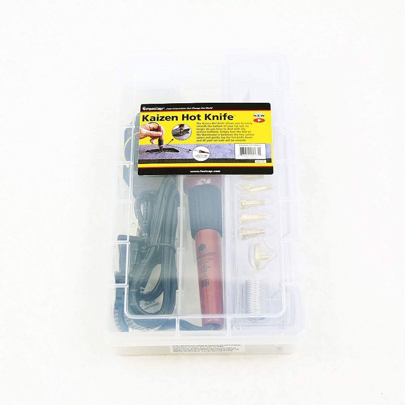 FastCap Kaizen Foam Hot Knife Kit, Electric Foam Cutter Tool with Adjustable Temperature, Interchangeable Tips, and Organizer Case