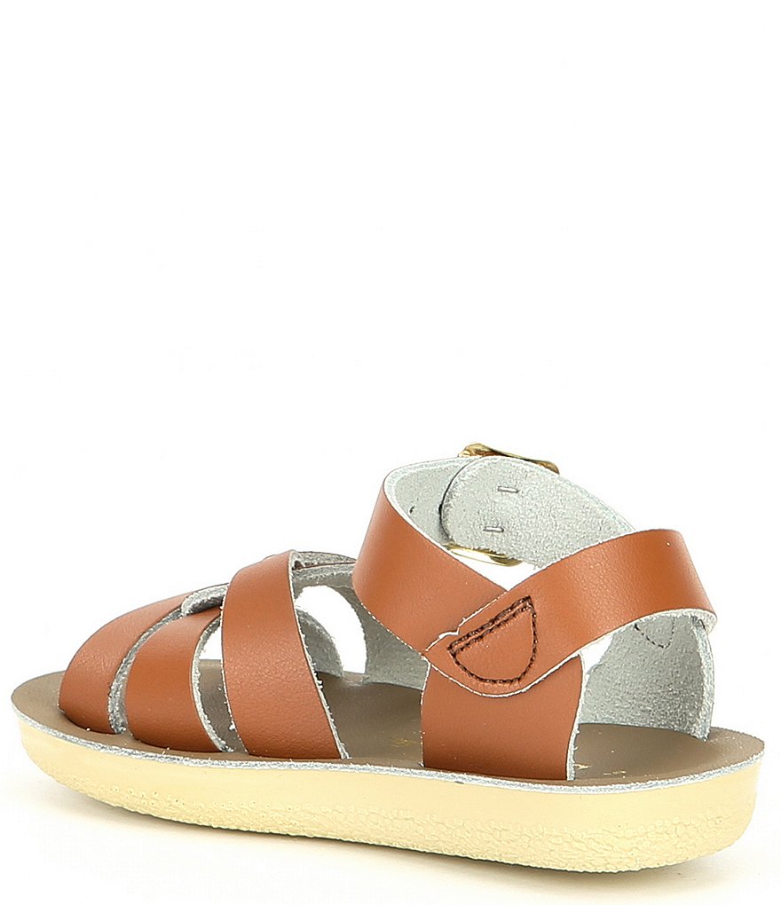 Girls' Sun-San Sandal by Hoy Swimmer Water Friendly Leather Sandal (Toddler)
