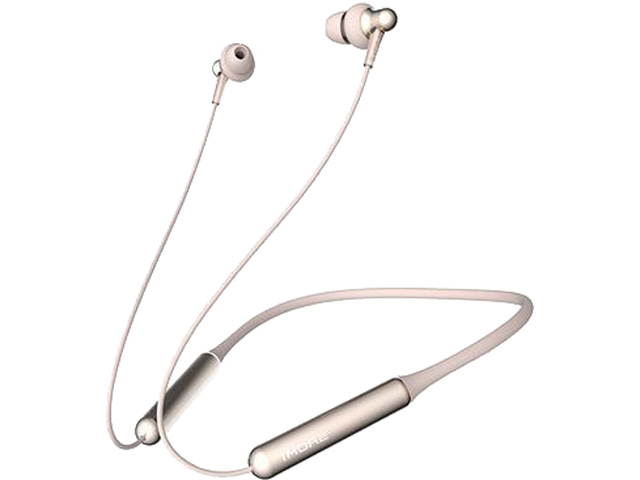 1MORE Stylish Dual-dynamic Driver BT In-Ear Headphones Wireless Bluetooth Earphones with 4 Stylish Colors, High Fidelity Wireless Sound, Long Battery Life, Comfortable Wearing and Mic - Gold