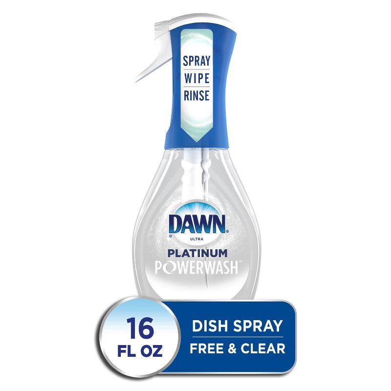 Dawn Platinum Powerwash Spray Free & Clear Starter Kit - 16 fl oz