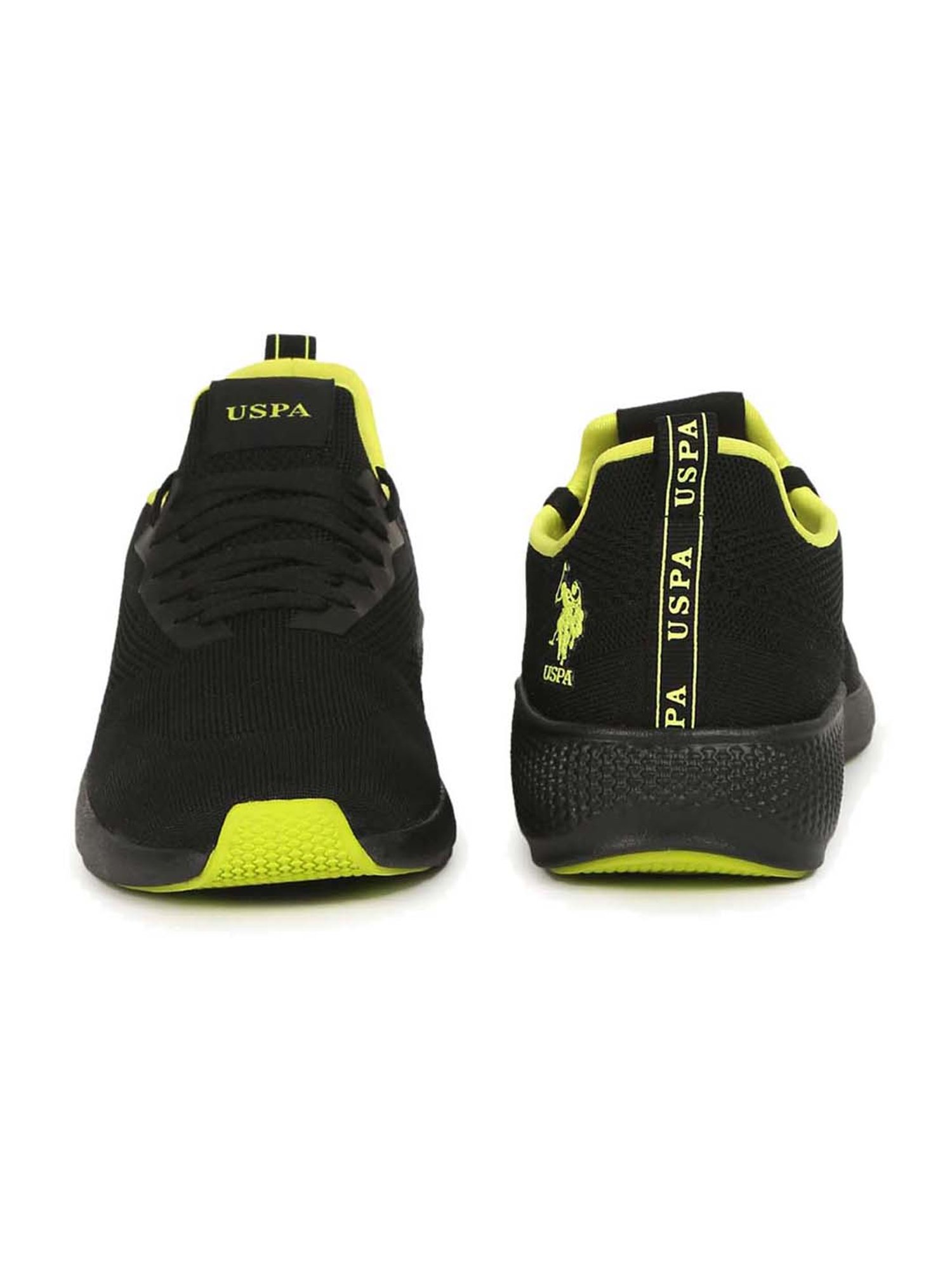 U.S. Polo Assn. Men's Lebron 2.0 Black Casual Sneakers