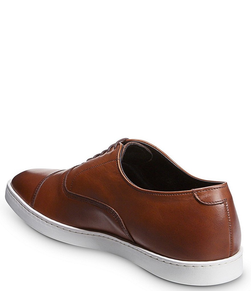 Allen-Edmonds Men's Park Leather Cap Toe Sneakers