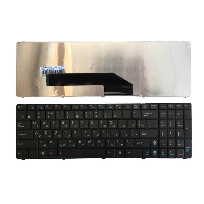 Russian laptop keyboard FOR ASUS V090562BS1 0KN0-EL1RU01 V090562BS1 0KN0-EL1RU01 04GNV91KRU00-1 RU keyboard with frame