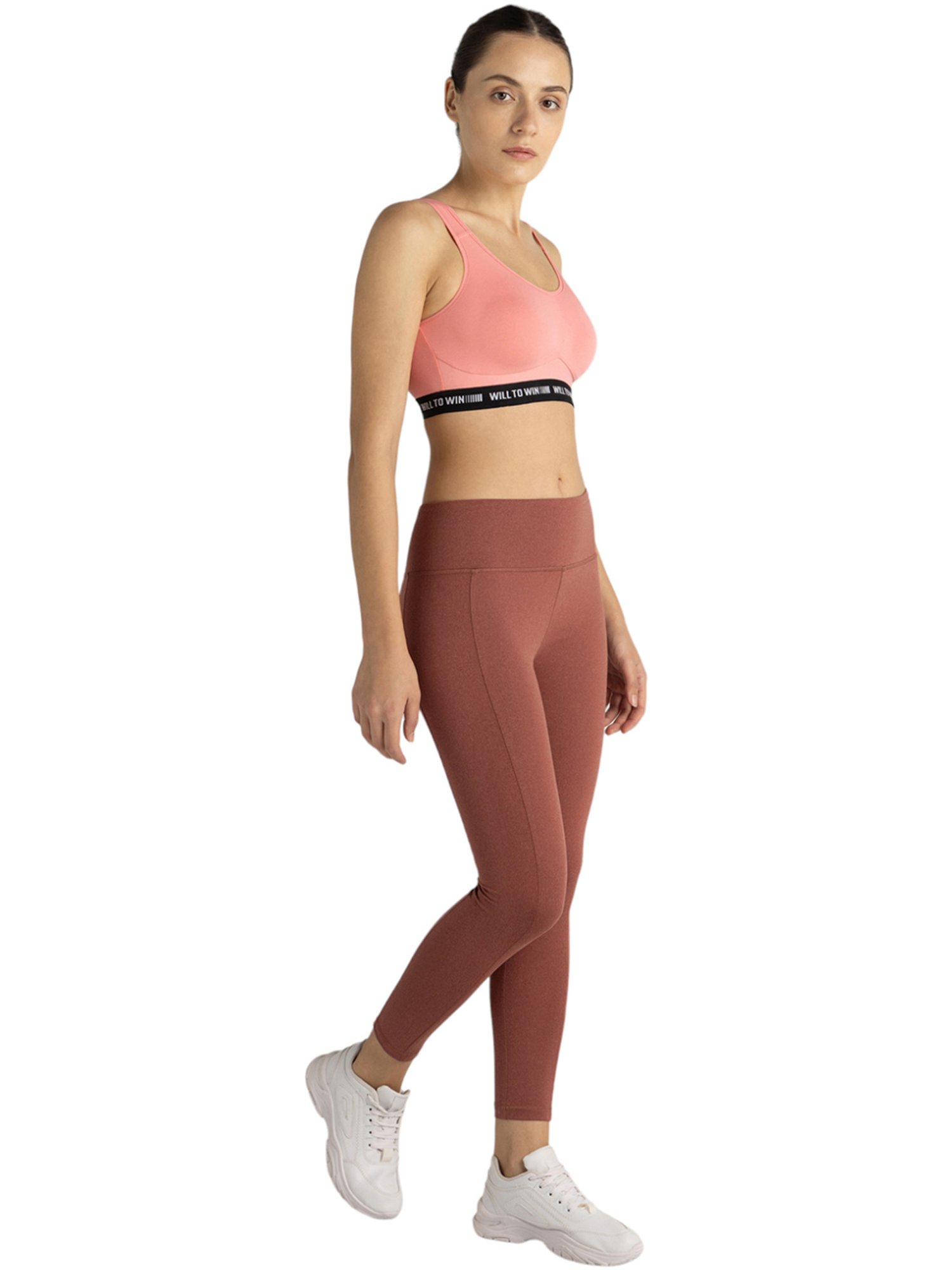 KENDALL + KYLIE Black Cotton Sports Tights