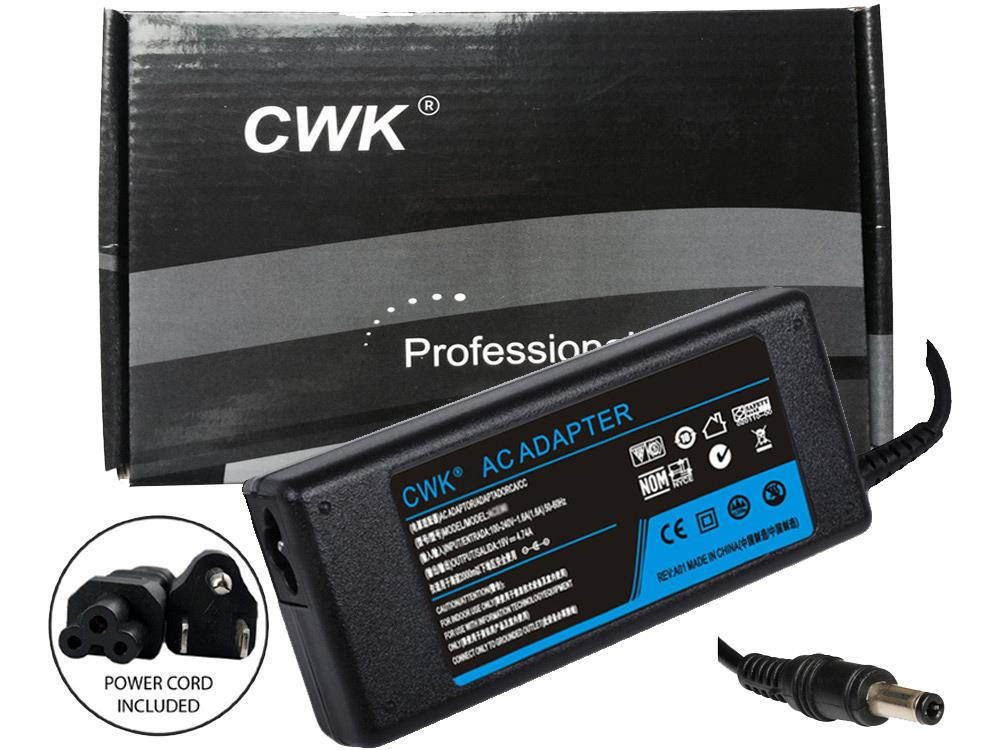 CWK&reg; AC Adapter Laptop Charger Power Supply Cord for Asus U43JC-X1 U56 U56E U56ER U56ERF U56ERF-BBL6 U56E-1AXX U56E-1BXX U56E-BAL7 U56E-BBL6 U56E-EBL8 U56E-BAL7 U56E-BBL6 U56E-BBL5