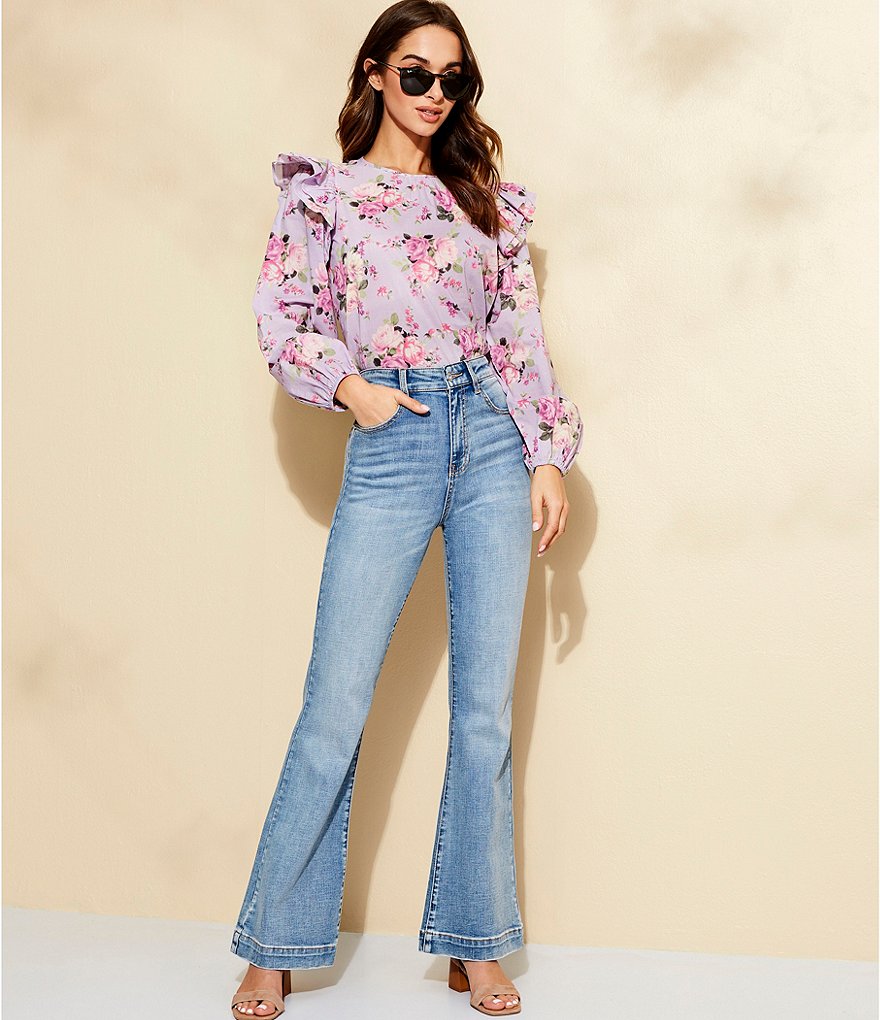 Every Straight Leg Ankle Crop Front Zipper Jeans