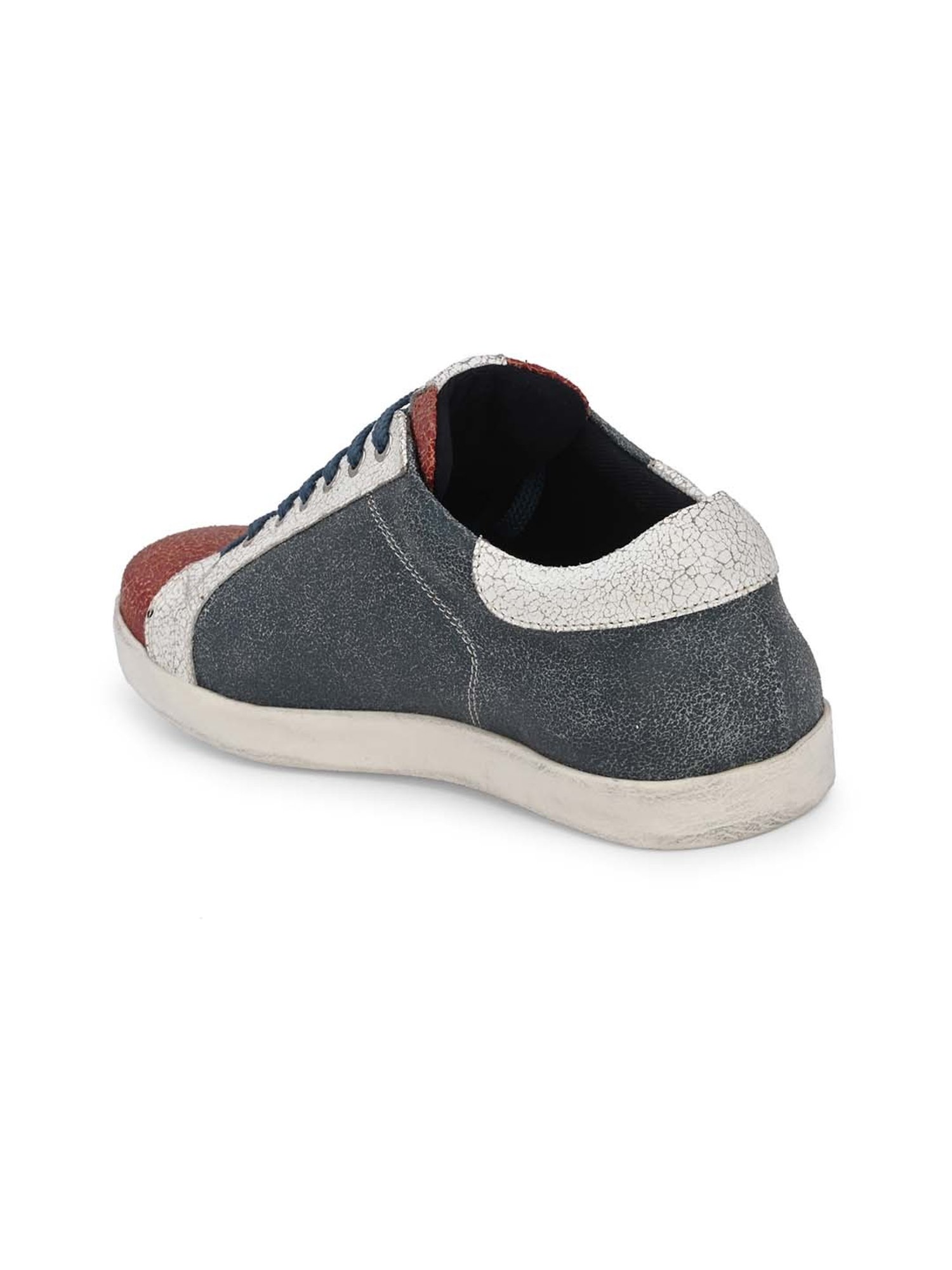 Carlo Romano Men's Blue Casual Sneakers