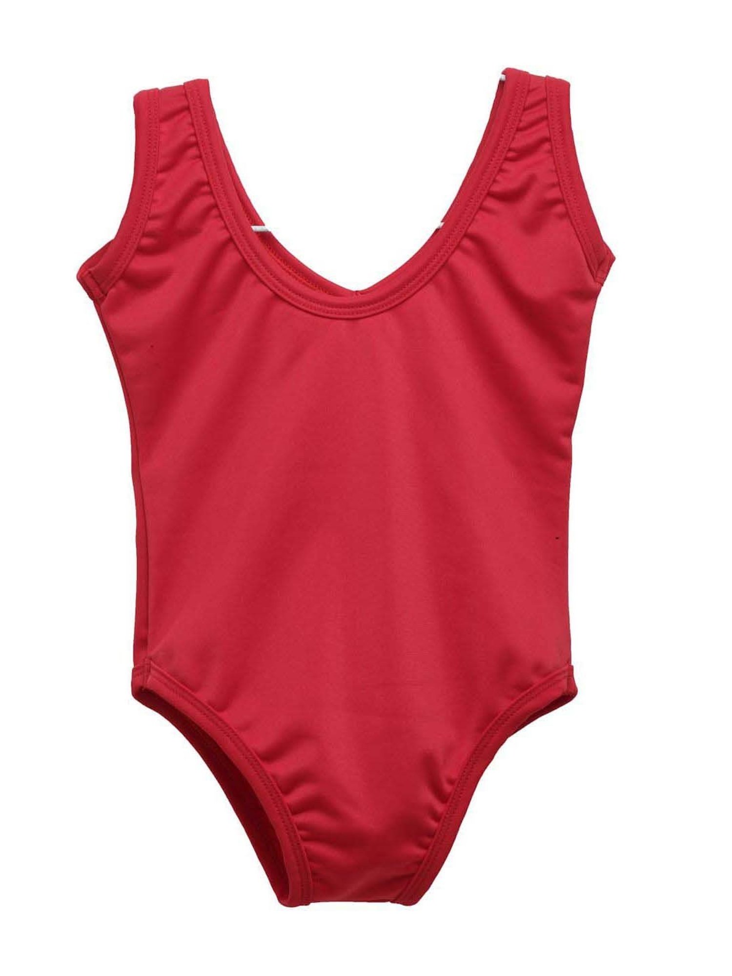 Cukoo Kids Red Printed Swimsuit