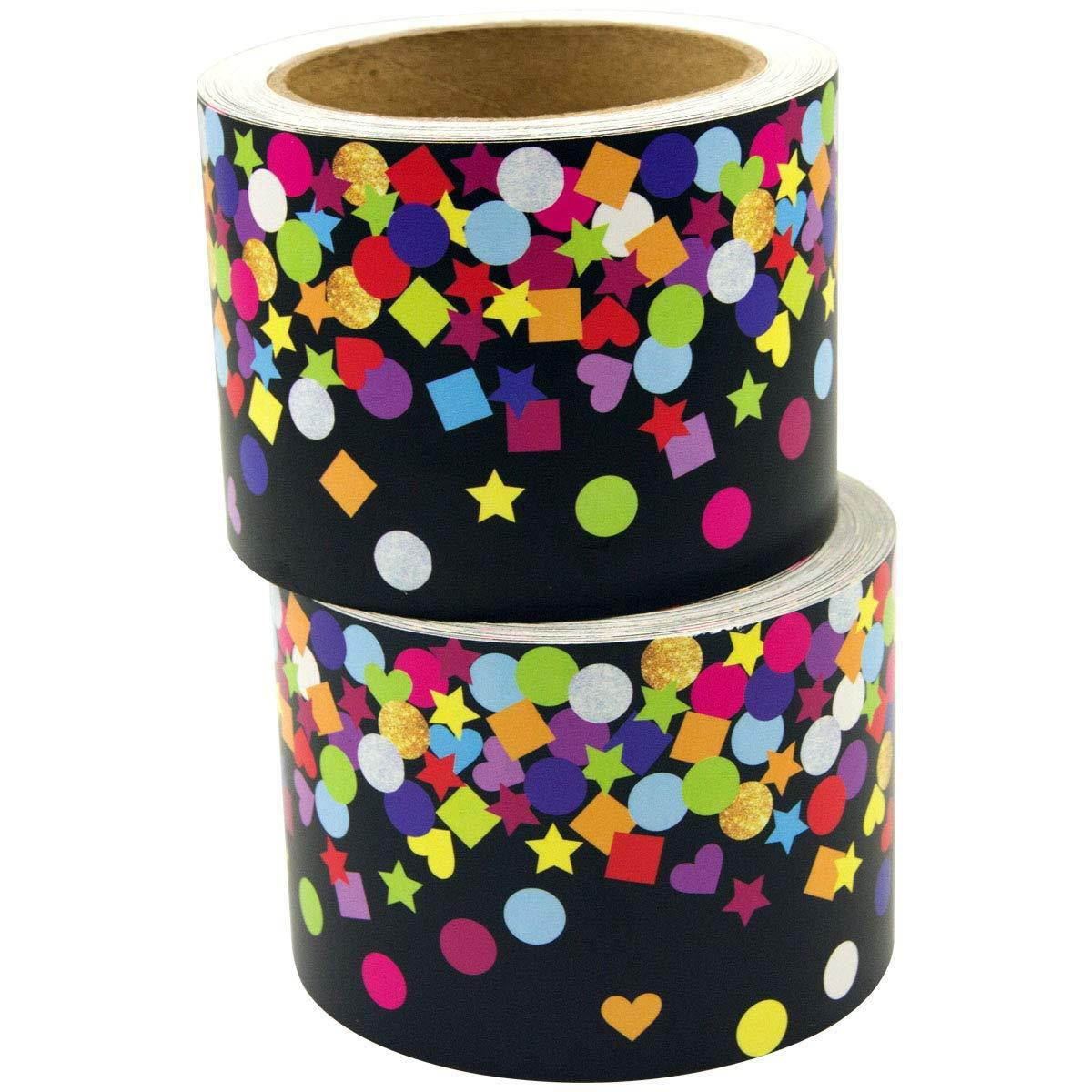 Confetti Bulletin Board Borders for Classroom 36ft