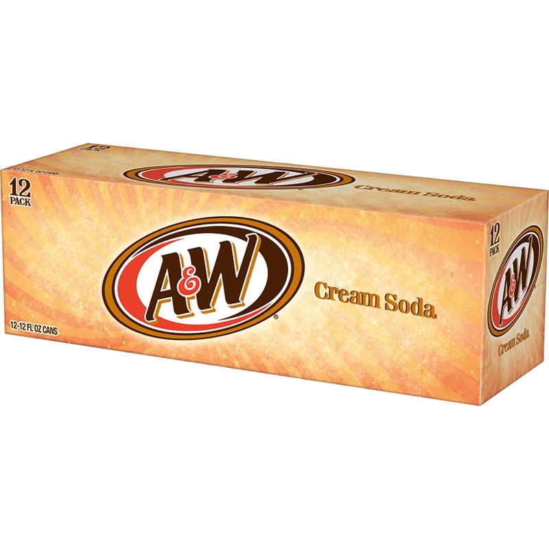 A&W Cream Soda - 12pk/12 fl oz Cans