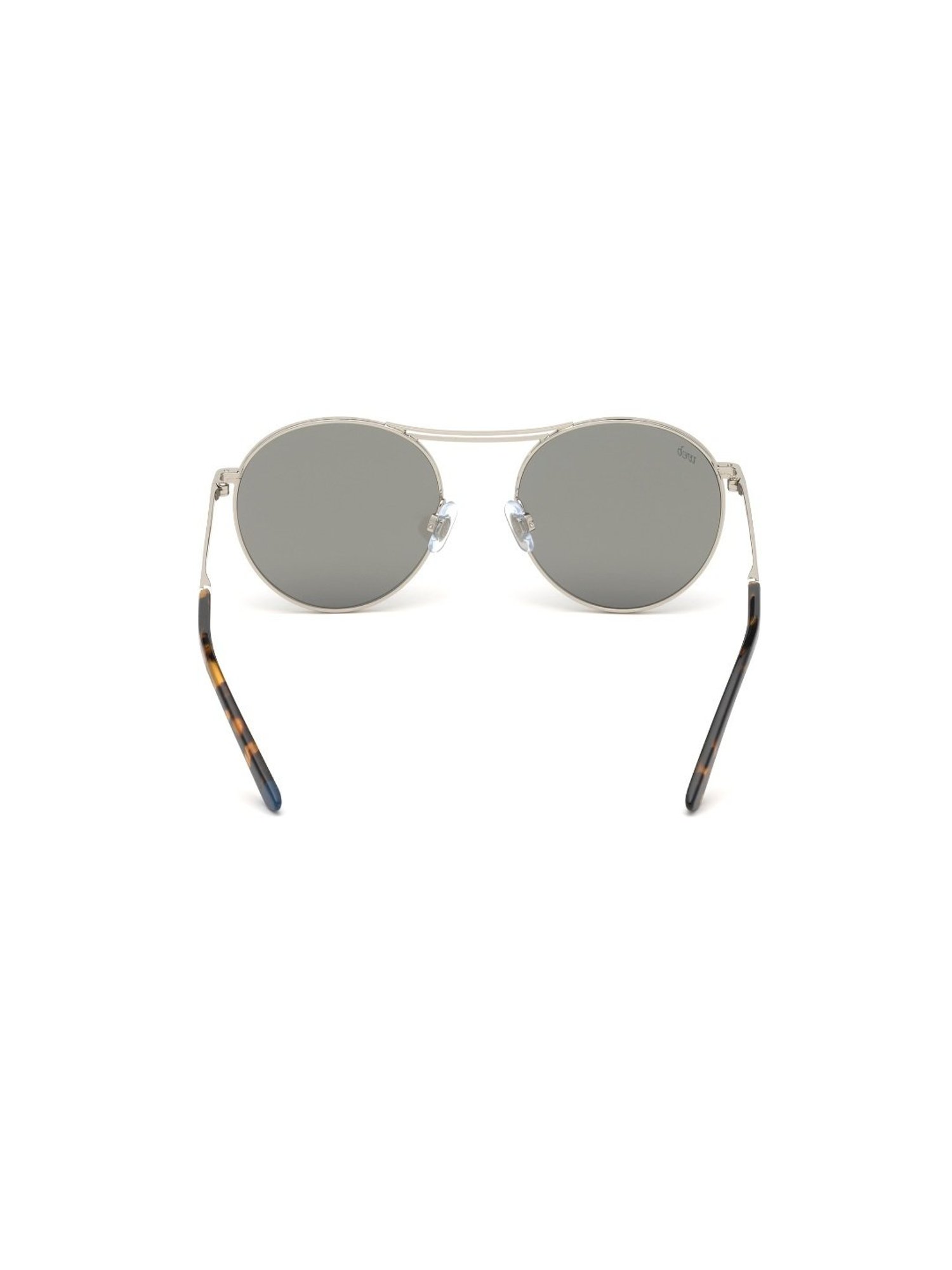 WEB EYEWEAR Grey Round Unisex Sunglasses