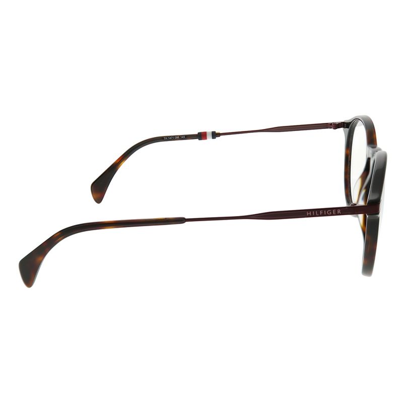 Tommy Hilfiger TH 1471 086 Unisex Round Eyeglasses Dark Havana 50mm