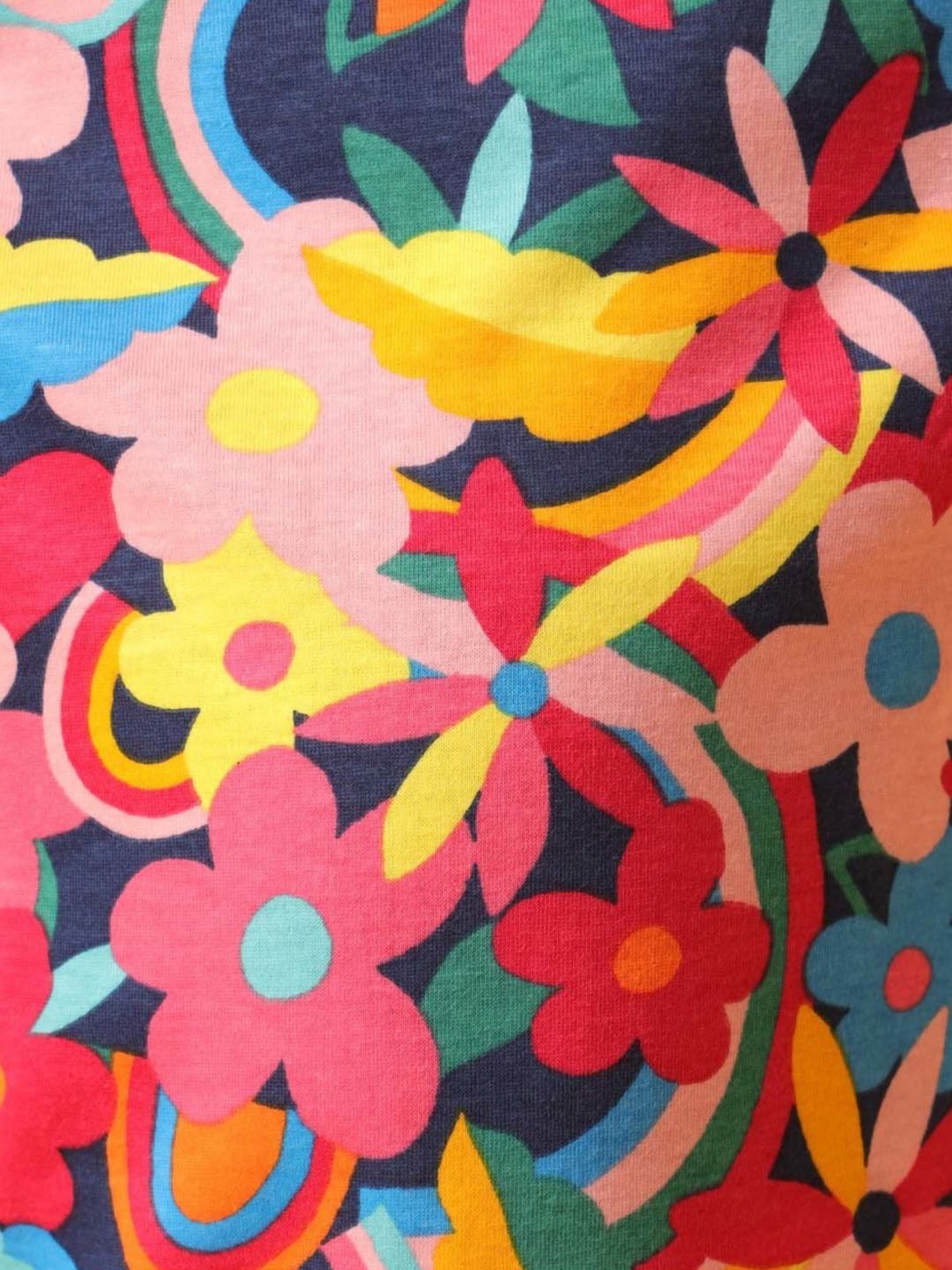 Jockey Girls Black Printed Shorts