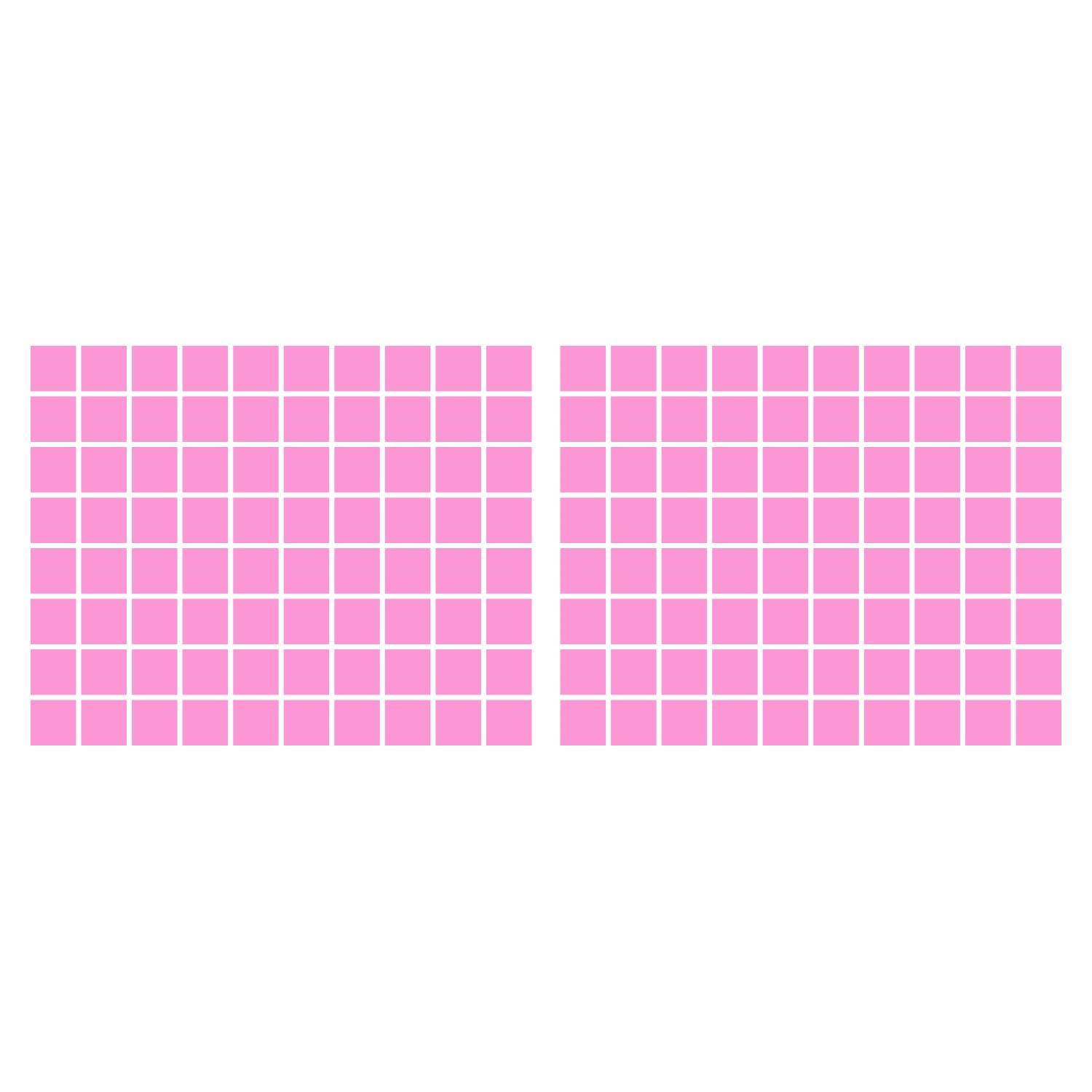 LiteMark 5.5 Inch Golden Yellow Square Decals - Pack of 8