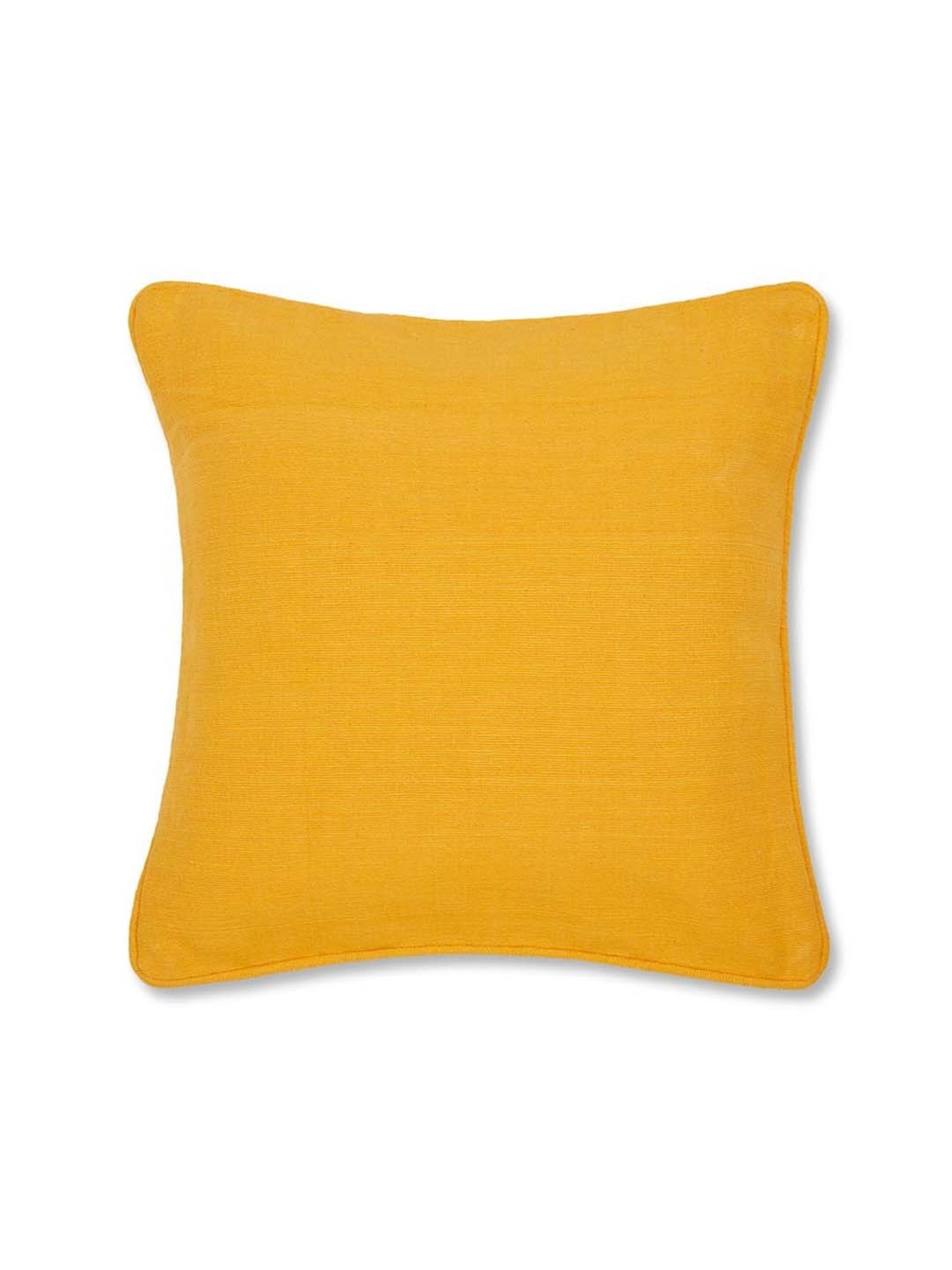 Fabindia Rang Orange Cotton Cushion Cover