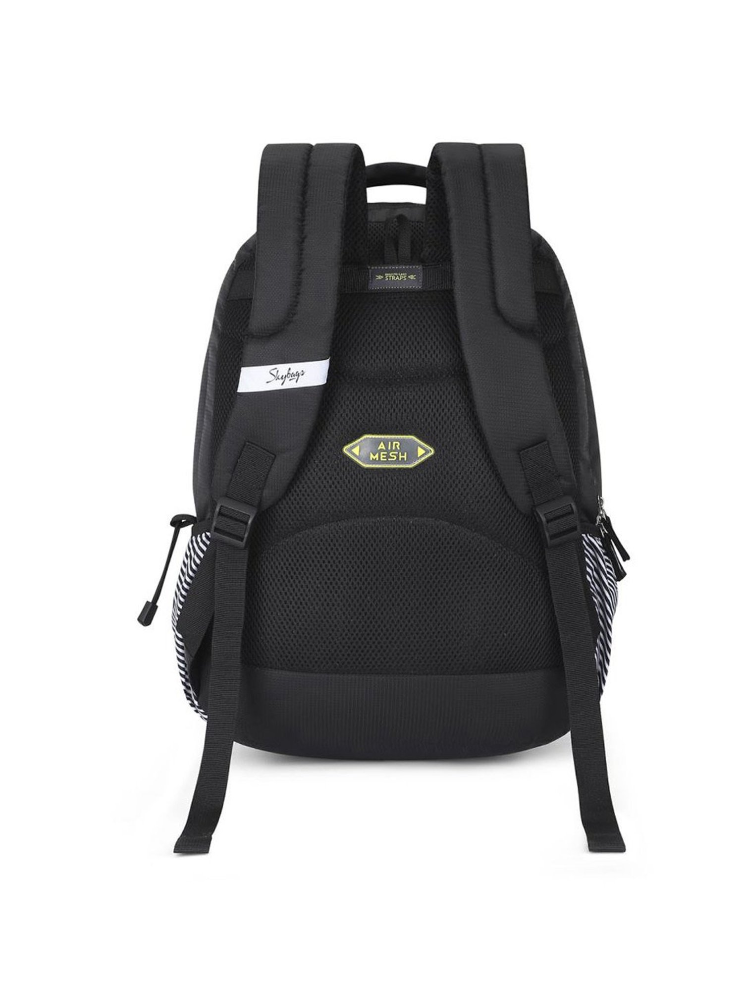 Skybags Klan 03 Black Polyester Printed Backpack - 32 Ltrs