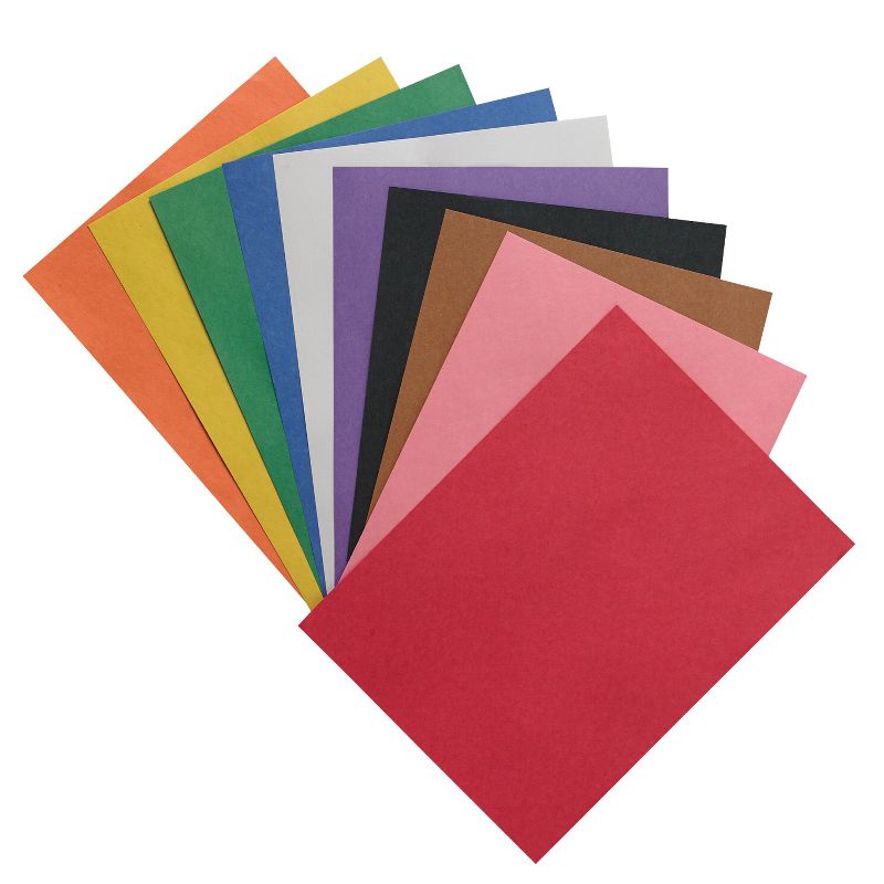 SunWorks Heavyweight Construction Paper, 18 x 24 Inches, Assorted Colors, pk of 50