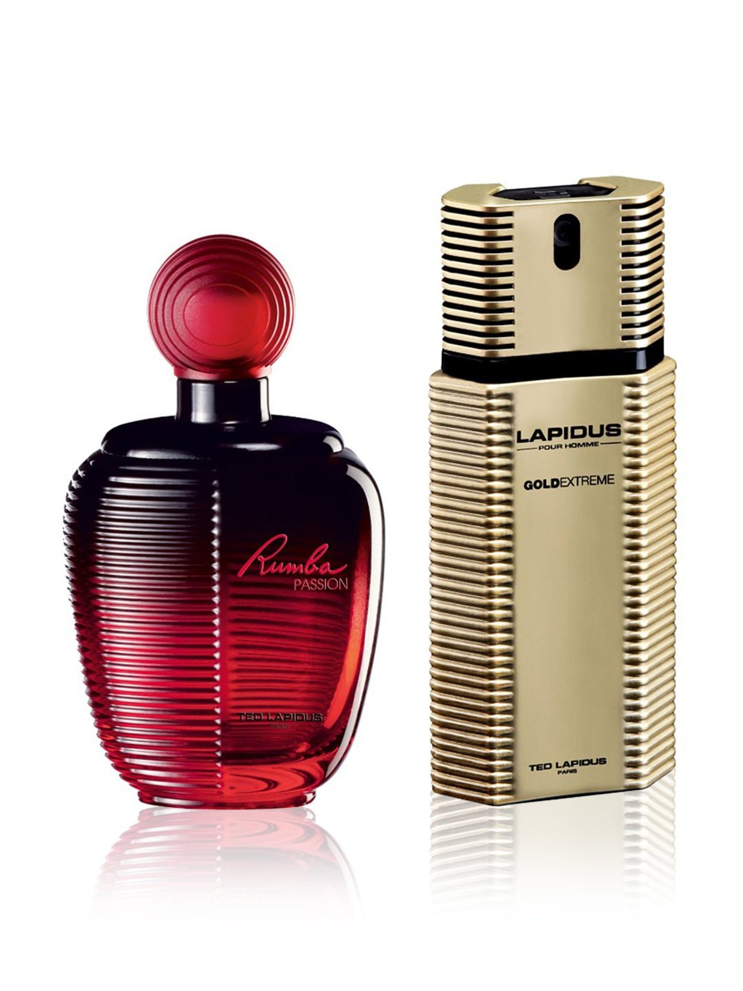 Ted Lapidus Rumba Passion & Pour Homme Gold Extreme Eau de Toilette Combo