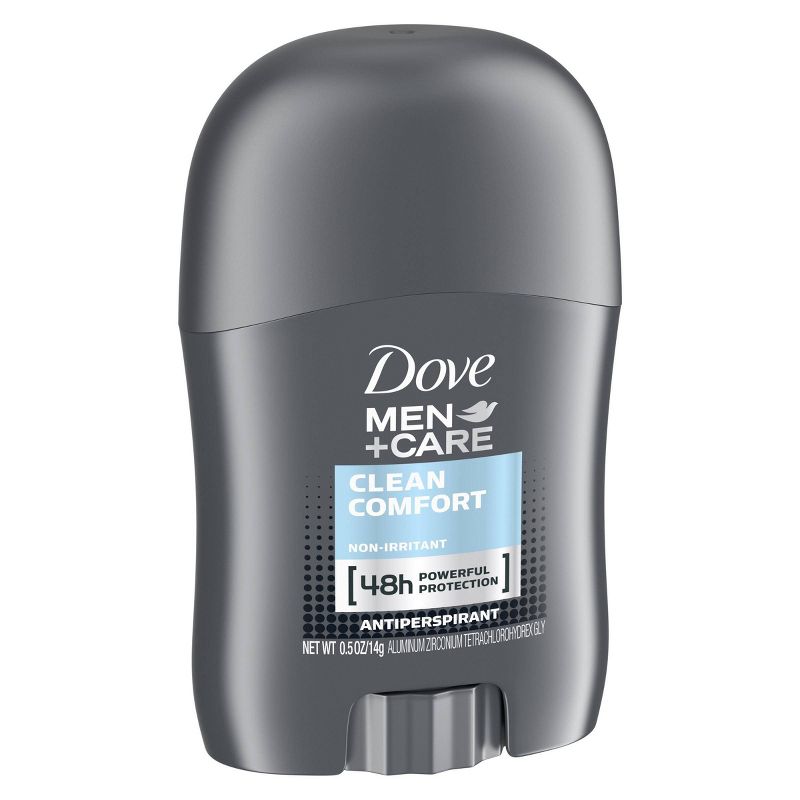 Dove Men+Care Clean Comfort 48-Hour Antiperspirant & Deodorant Stick - Trial Size - 0.5oz