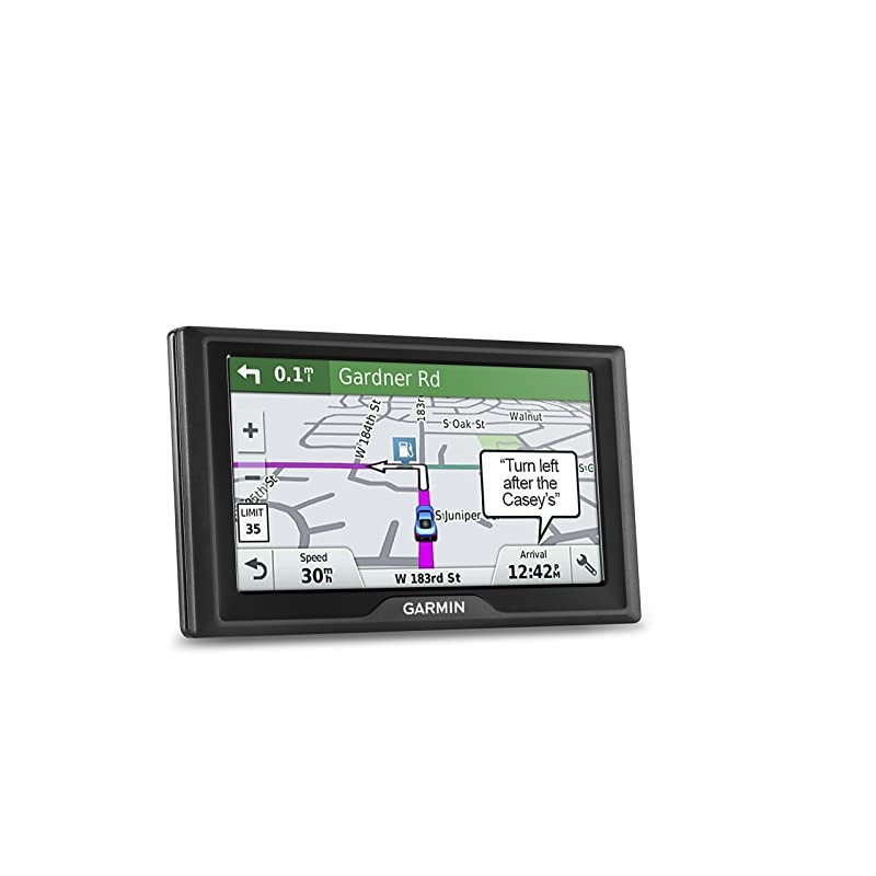 Drive 51 USA LM GPS Navigator System with Lifetime Maps, Spoken Turn-By-Turn Directions, Direct Access, Driver Alerts, TripAdvisor and Foursquare Data (Renewed)