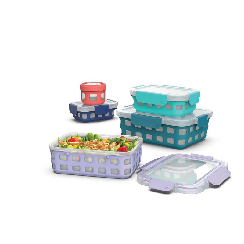 Ello 10pc Plastic Food Storage Set