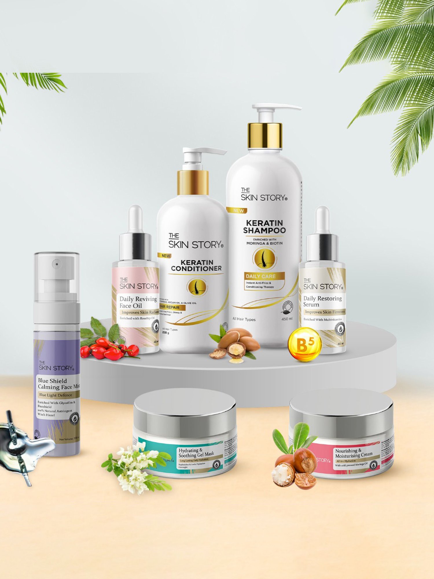 The Skin Story Vitamin C 5 in 1 Daily Repair Face Serum - 40 ml