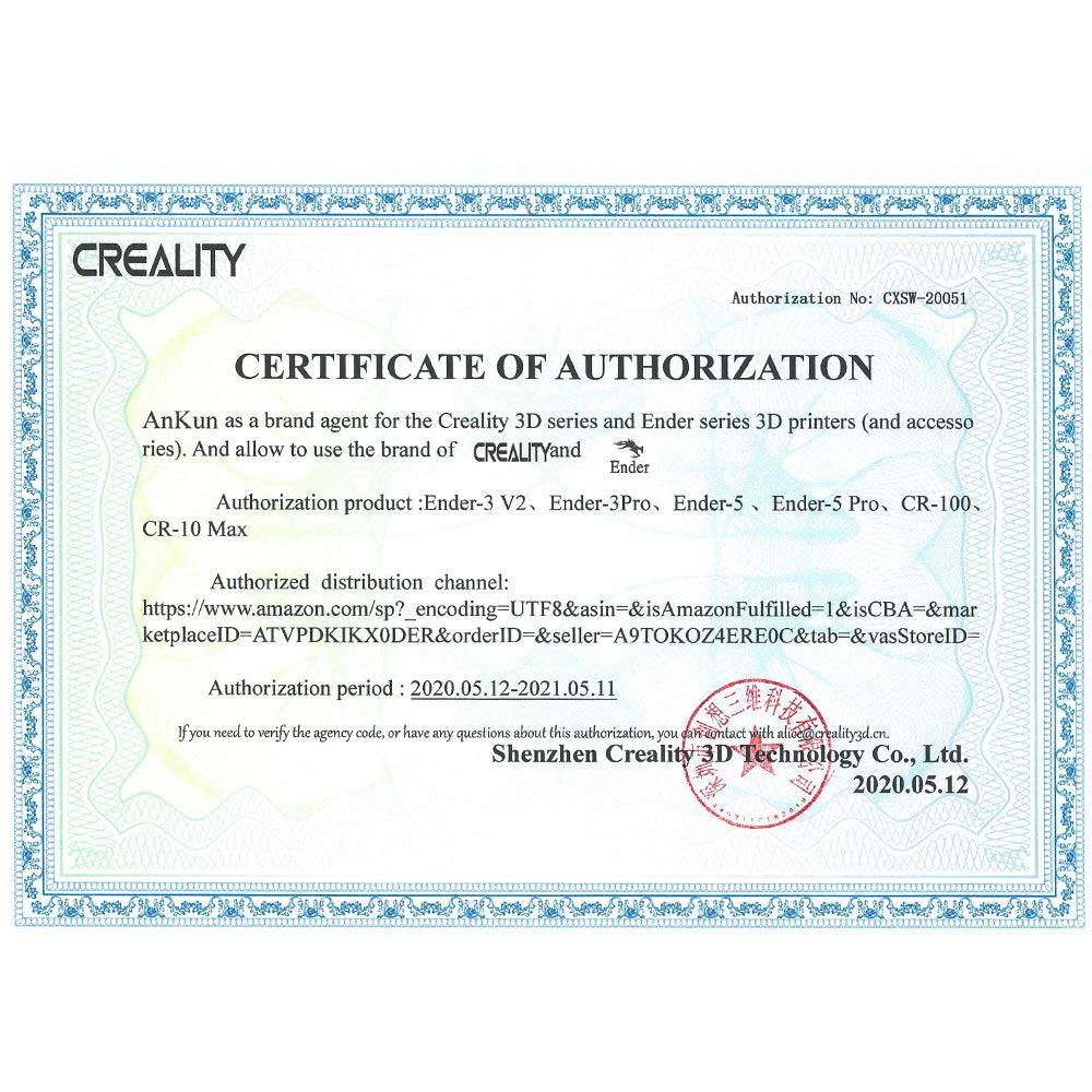 Aystkniet Creality Ender 3 Glass Bed Upgraded, 3D Printer Platform Tempered Glass Plate Build Surface with Microporous Coating, 235 X 235 X 4 MM