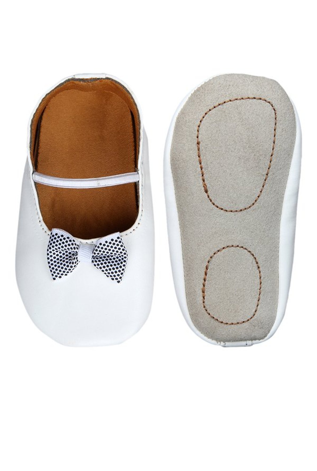 Beanz Kids Pram Candace White Shoes