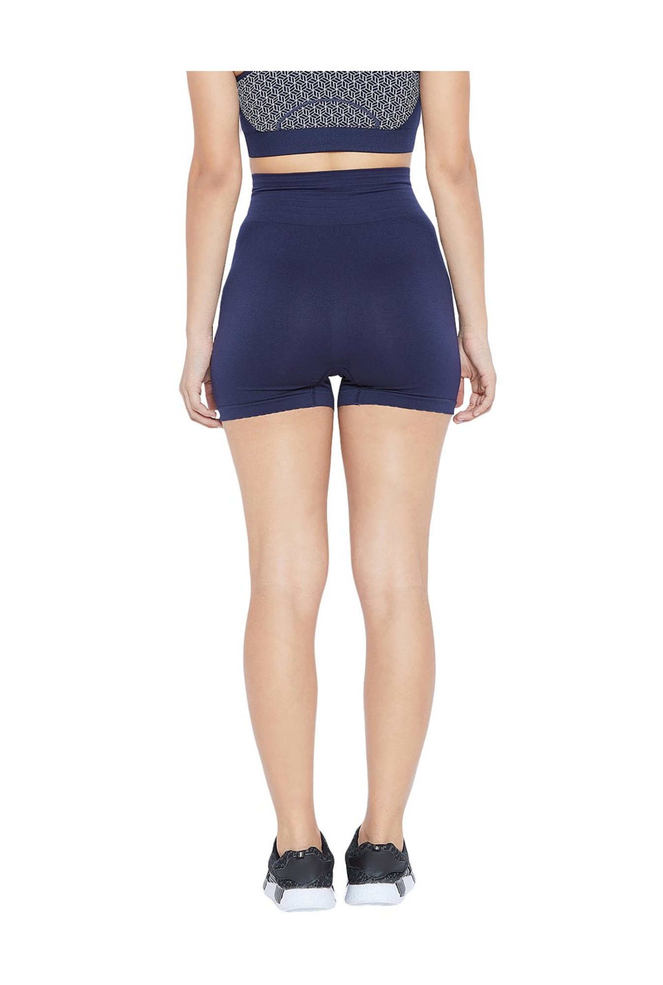 C9 Navy Regular Fit Sports Shorts