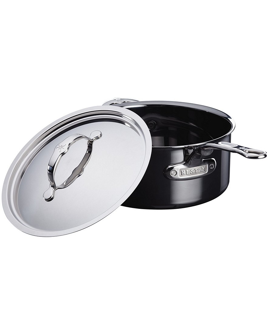 Hestan NanoBond Titanium Stainless Steel Saucepan 4-Quart