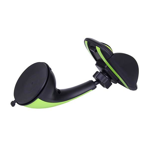 LENTION Car Mount Phone Holder with Windshield for iPhone, iPod, Smart Phone, PSP, GPS - Black